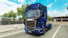 Скин Cool Space на тягач Scania для Euro Truck Simulator 2