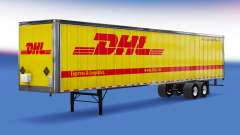 Цельнометаллический полуприцеп DHL для American Truck Simulator