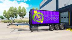 Полуприцеп North Central Florida Coalition для American Truck Simulator