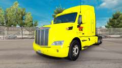 Скин Central Transport на тягач Peterbilt для American Truck Simulator