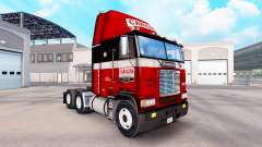 Скин Carolina на тягач Freightliner FLB для American Truck Simulator