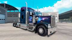 Скин Falling Star на тягач Kenworth W900 для American Truck Simulator