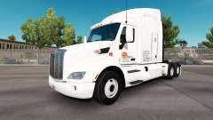 Скин Daybreak Express на тягач Peterbilt для American Truck Simulator