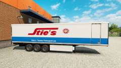 Скин Sties на полуприцеп для Euro Truck Simulator 2