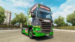 Скин Asterix на тягач Scania для Euro Truck Simulator 2