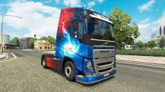 Скин Galaxy на тягач Volvo для Euro Truck Simulator 2