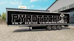 Скин Pyrotechnics на полуприцеп для Euro Truck Simulator 2