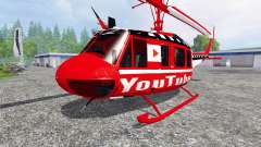 Bell UH-1D [YouTubers] для Farming Simulator 2015