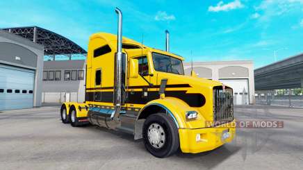 Скин Stripes v5.0 на тягач Kenworth T800 для American Truck Simulator