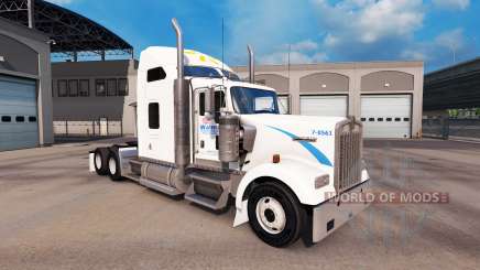 Скин Walmart на тягач Kenworth W900 для American Truck Simulator