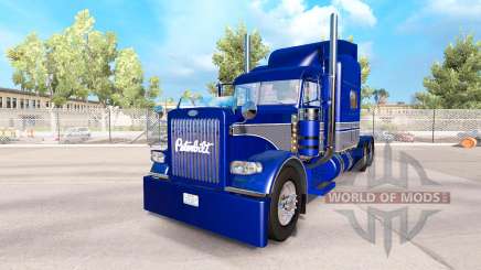 Скин Blue-gray на тягач Peterbilt 389 для American Truck Simulator