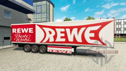 Скин Rewe на полуприцеп для Euro Truck Simulator 2