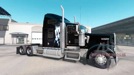 Скин Joker на тягач Kenworth W900 для American Truck Simulator
