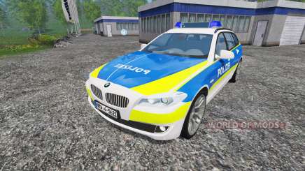 BMW 520d Police для Farming Simulator 2015