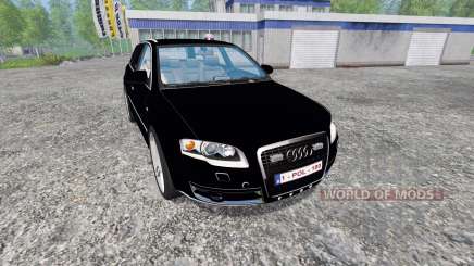 Audi A4 Police v1.1 для Farming Simulator 2015