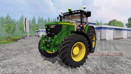 John Deere 6210R v2.0 для Farming Simulator 2015