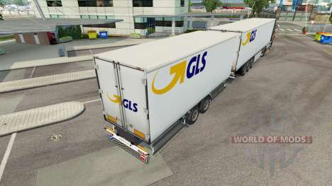 Полуприцепы Krone Gigaliner [GLS] для Euro Truck Simulator 2