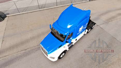 Скин Hendrick Nationwide на тягач Peterbilt для American Truck Simulator