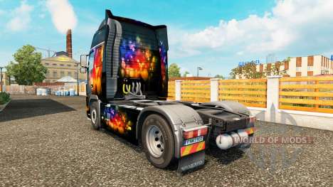 Скин Color Wall на тягач Volvo для Euro Truck Simulator 2
