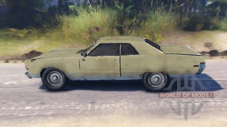 Plymouth Fury III для Spin Tires