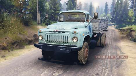 ГАЗ-52 4x4 v2.0 для Spin Tires