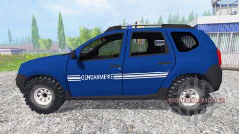 Dacia Duster [gendarmerie] для Farming Simulator 2015