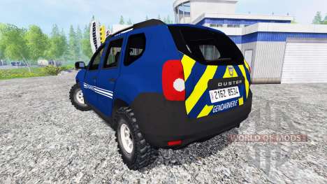 Dacia Duster [gendarmerie] для Farming Simulator 2015