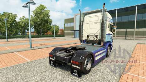 Скин Caffrey International на тягач Scania для Euro Truck Simulator 2
