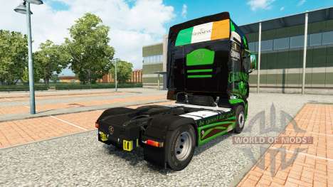 Скин Guinness на тягач Scania R700 для Euro Truck Simulator 2