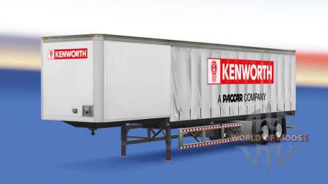 Шторный полуприцеп Kenworth для American Truck Simulator