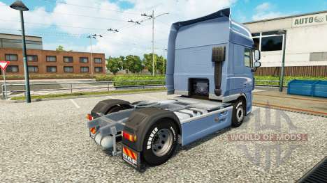 Скин Space Cab на тягач DAF для Euro Truck Simulator 2