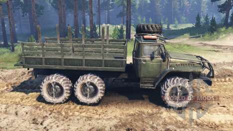 Урал-4320М для Spin Tires