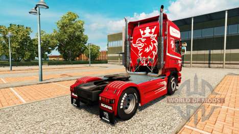 Скин Kloster на тягач Scania для Euro Truck Simulator 2