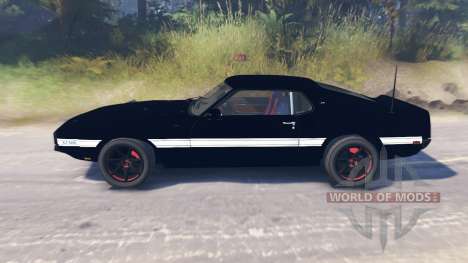 Ford Mustang Shelby GT500 1969 для Spin Tires