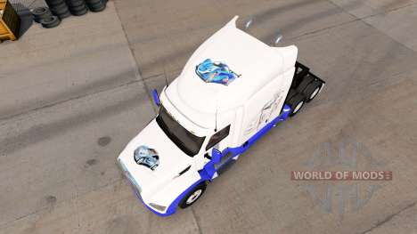 Скин Sketches Cars на тягач Peterbilt для American Truck Simulator