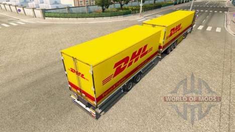 Полуприцепы Krone Gigaliner [DHL] для Euro Truck Simulator 2