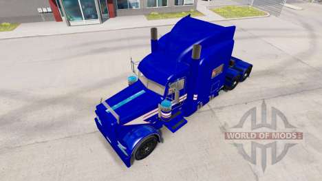 Скин Jarco Transport на тягач Peterbilt 389 для American Truck Simulator