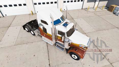 Скин Hatd Truck на тягач Kenworth W900 для American Truck Simulator