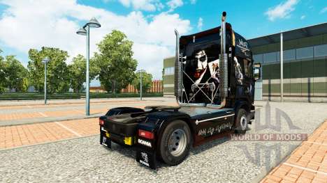 Скин Joker на тягач Scania для Euro Truck Simulator 2