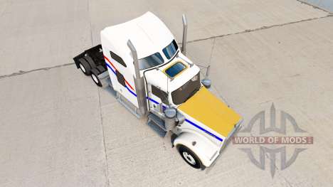 Скин Bicentennial v2.0 на тягач Kenworth W900 для American Truck Simulator