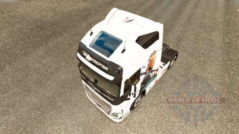 Скин Vikings на тягач Volvo для Euro Truck Simulator 2