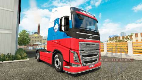 Скин Slovenia на тягач Volvo для Euro Truck Simulator 2