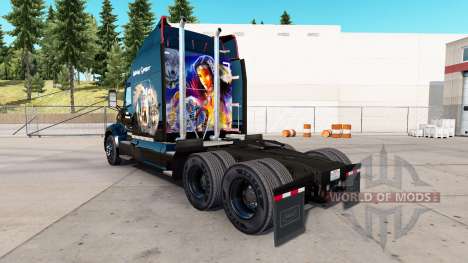 Скин Indian Spirit на тягач Peterbilt для American Truck Simulator