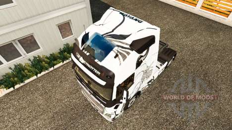 Скин Wayang на тягач Volvo для Euro Truck Simulator 2