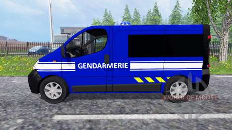 Renault Trafic Gendarmerie для Farming Simulator 2015