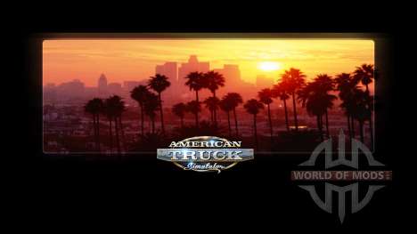 Загрузочные экраны Калифорнии для American Truck Simulator