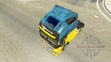 Скин Ukraine на тягач Volvo для Euro Truck Simulator 2