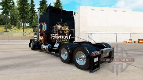 Скин Far Cry Primal на тягач Peterbilt 389 для American Truck Simulator