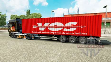 Полуприцеп VOS для Euro Truck Simulator 2