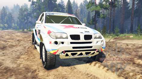 BMW X3 Rally для Spin Tires